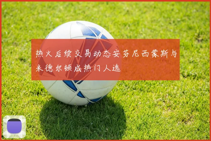 热火后续交易动态安芬尼西蒙斯与米德尔顿成热门人选
